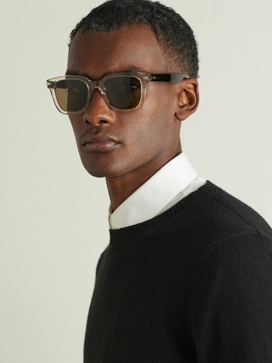 Dior DIORBLACKSUIT S10I 78F0 Square Sunglasses - Beige / Brown main image 7